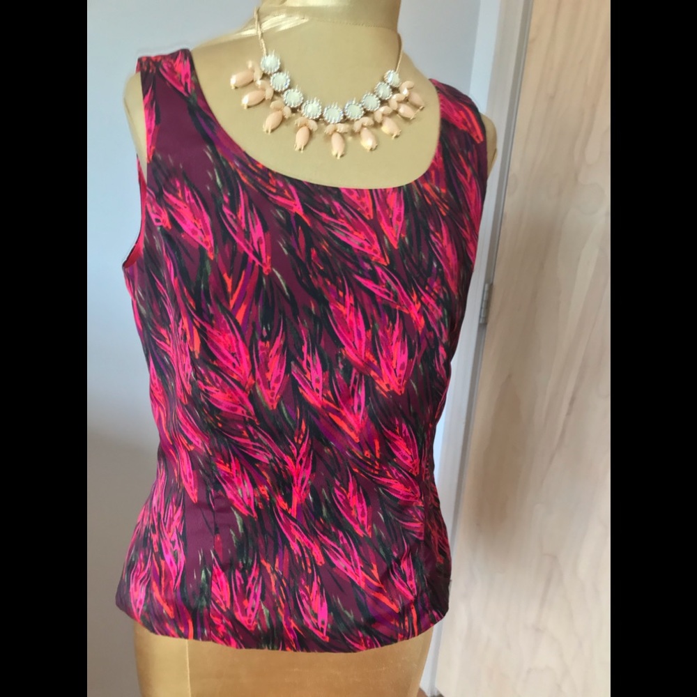 Tahari Print Tank